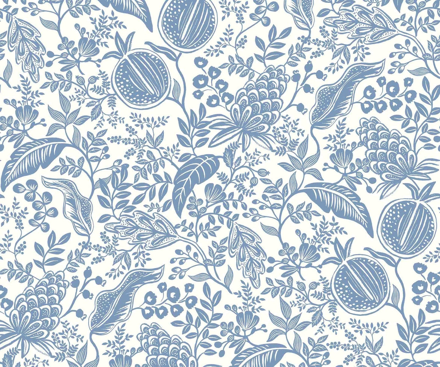 Pomegranate Wallpaper - Blue - Rifle
