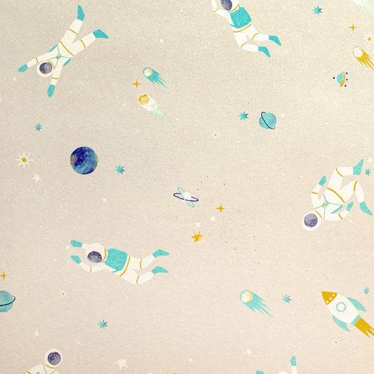 Super Space Great Kids Wallpaper