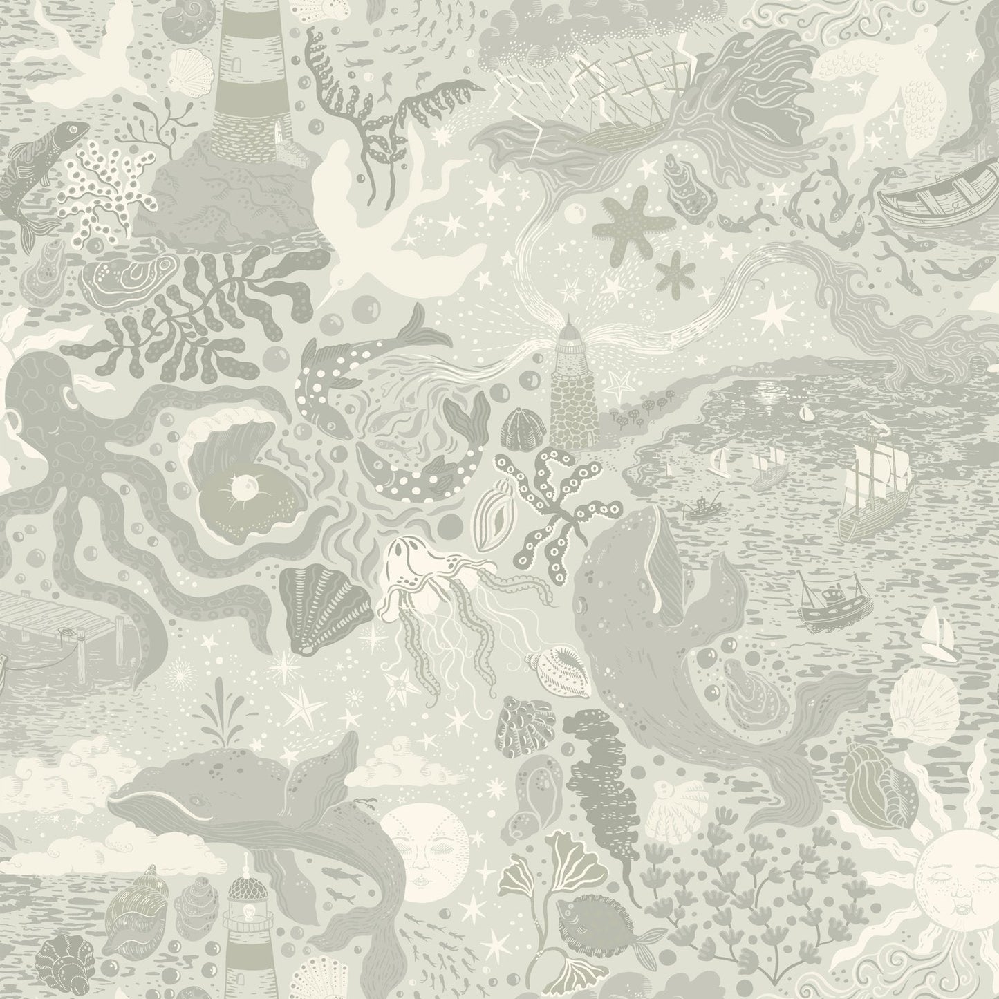 Resan Nautical Wallpaper