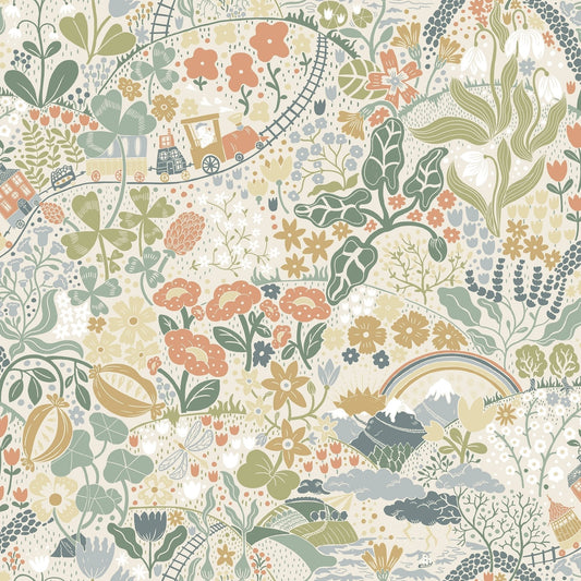 Resan Floral Kids Wallpaper