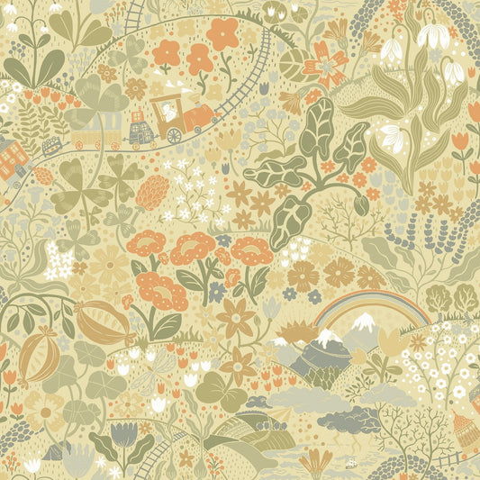 Resan Floral Kids Wallpaper