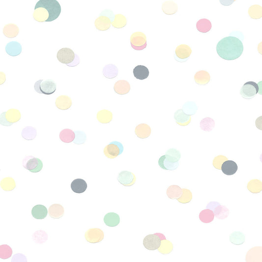 399001 - Mini Me Dots Wallpaper - Multi / Beige - Eijffinger