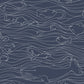 399043 - Mini Me High Tide Wallpaper - Blue - Eijffinger