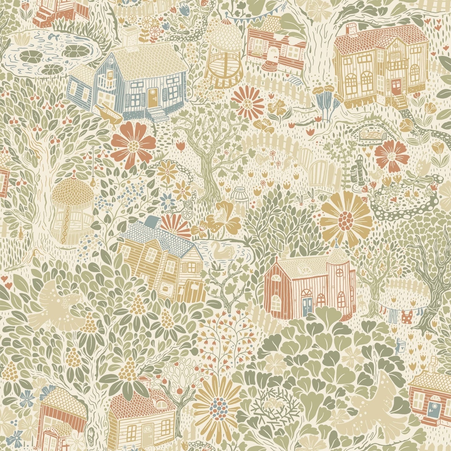 Resan Build a Home Kids Wallpaper