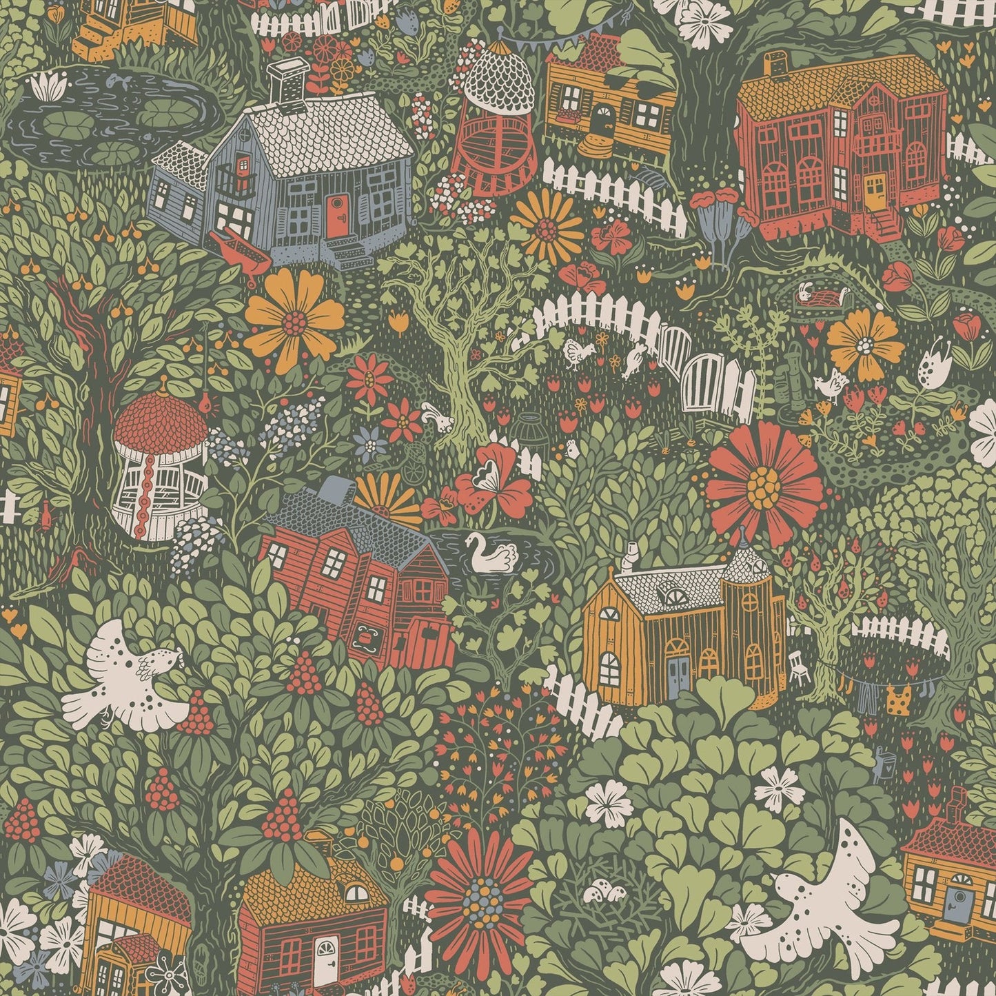 Resan Build a Home Kids Wallpaper