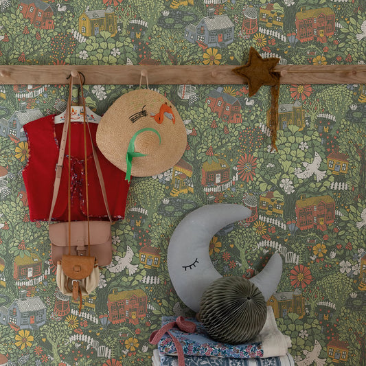 Resan Build a Home Kids Wallpaper