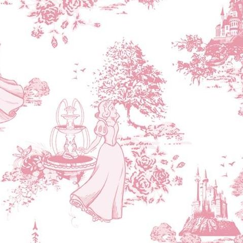 Princess Toile Wallpaper