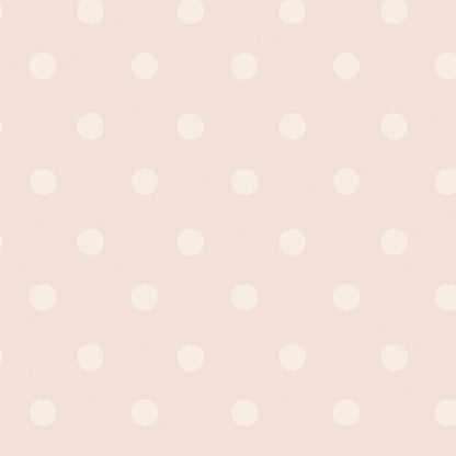 Button Spot Wallpaper - Pink - 125520 - Cath Kidston