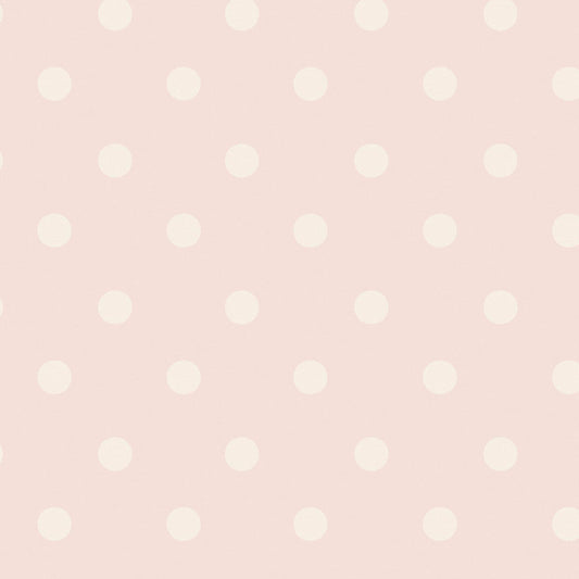 Button Spot Wallpaper - Pink - 125520 - Cath Kidston