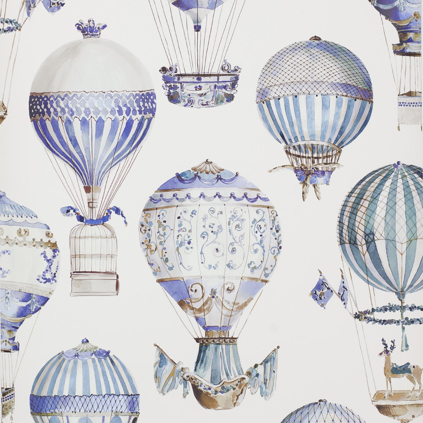 L'envol Nursery Wallpaper - Blue