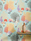 Byron Bay Nursery Room Wallpaper - Multicolor