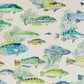 Fidji Nursery Wallpaper - Blue