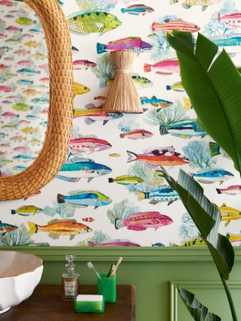 Fidji Nursery Room Wallpaper 2 - Multicolor