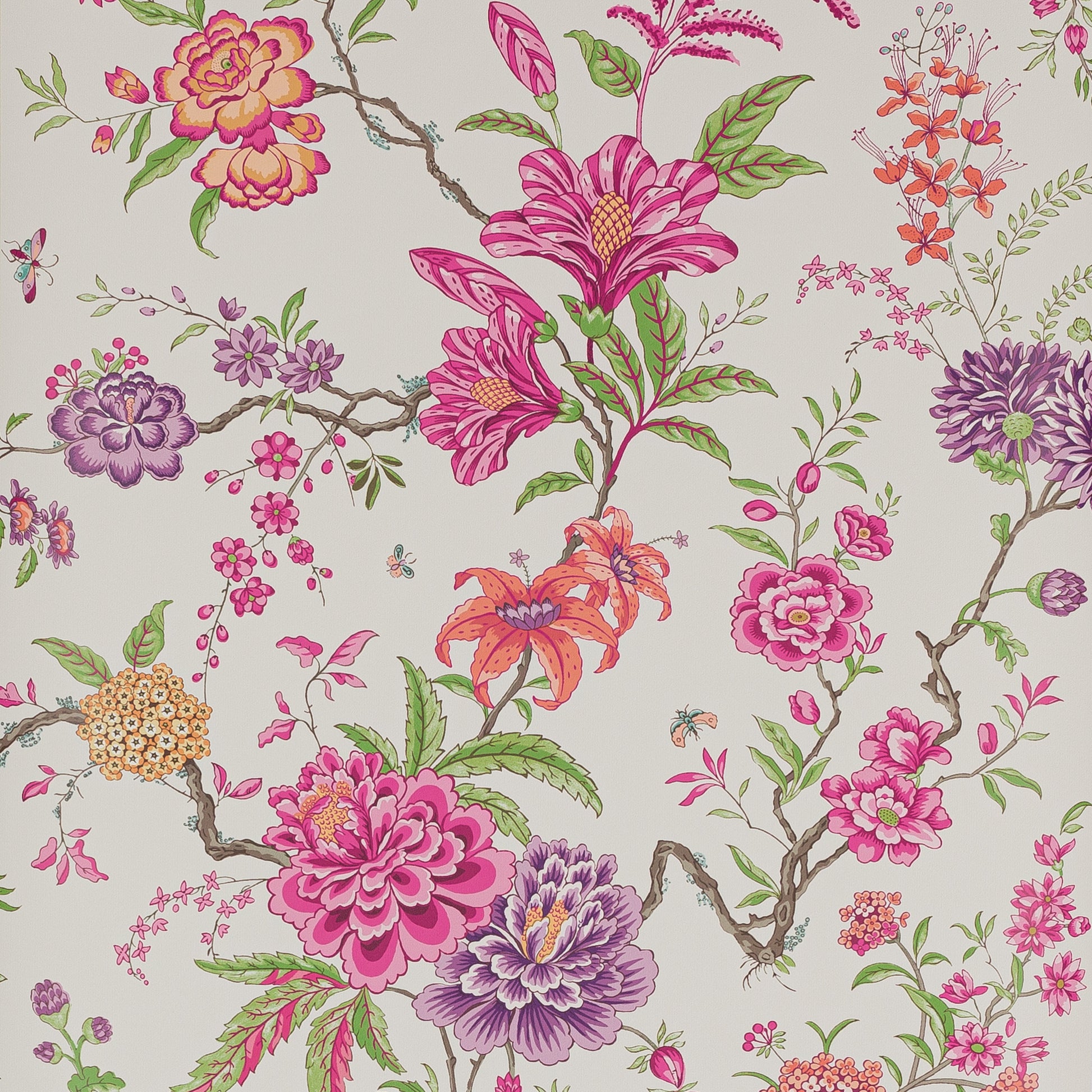Beauchamp Nursery Wallpaper - Pink
