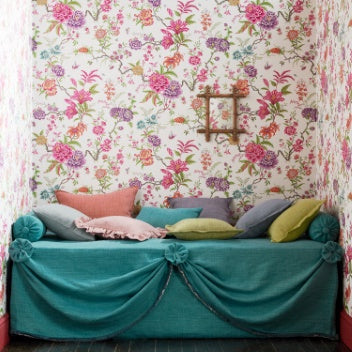 Beauchamp Nursery Room Wallpaper 3 - Pink