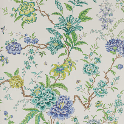 Beauchamp Nursery Wallpaper - Bule