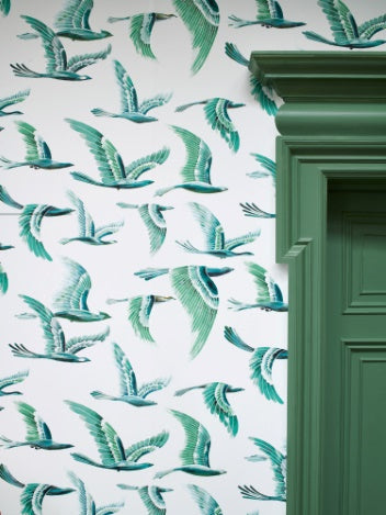 Hydra Nursery Room Wallpaper 3 - Green