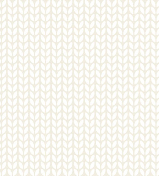 Simplicity Nursery Wallpaper - Cream
