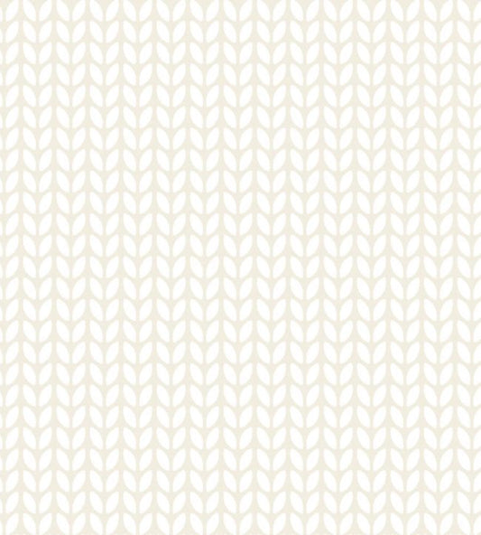 Simplicity Nursery Wallpaper - Cream