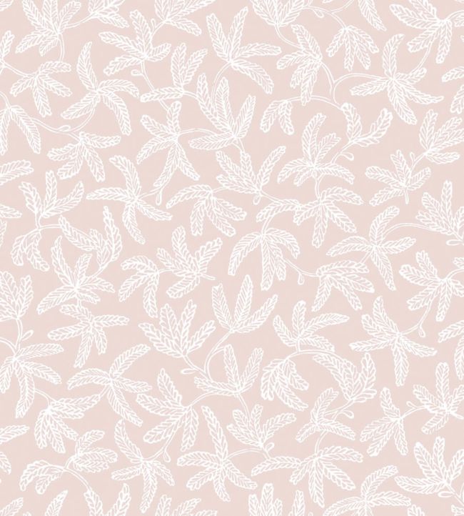 Cocoon Nursery Wallpaper - Pink