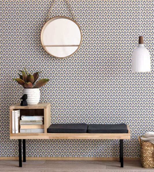 Freedom Nursery Room Wallpaper - Blue