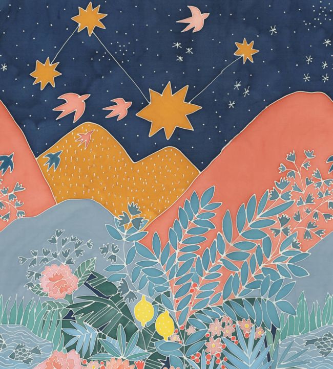 Dreamland Nursery Wallpaper - Multicolor