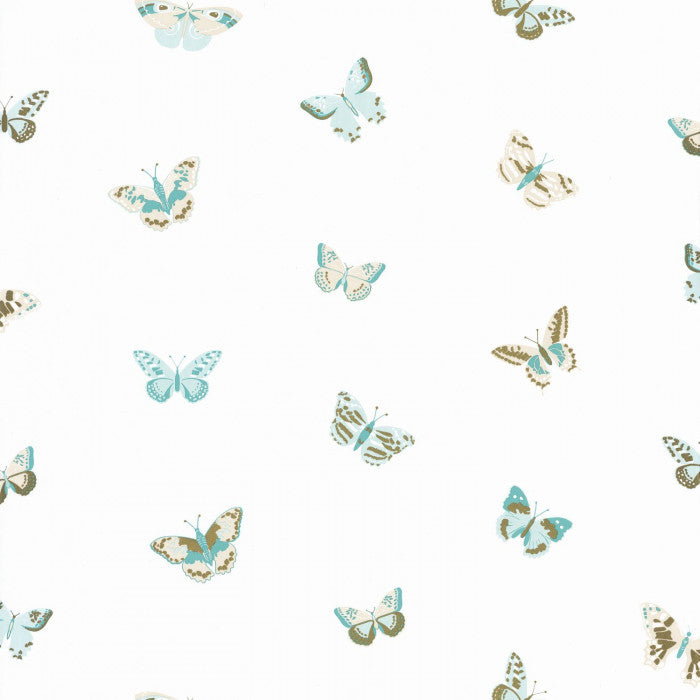 Let's Fly Nursery Wallpaper - Blue