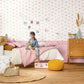 Let's Fly Nursery Room Wallpaper - Pink