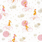 Lucy In The Sky Nursery Wallpaper - Pink