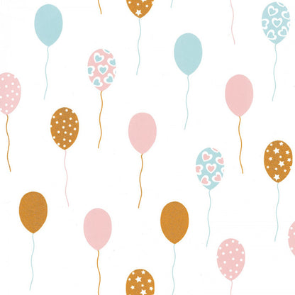 Party Time Nursery Wallpaper - Blue