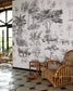 Beauty Full Image Sweet Safari Nursery Room Wallpaper - Gray