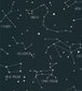 Constellations Nursery Wallpaper - Gray
