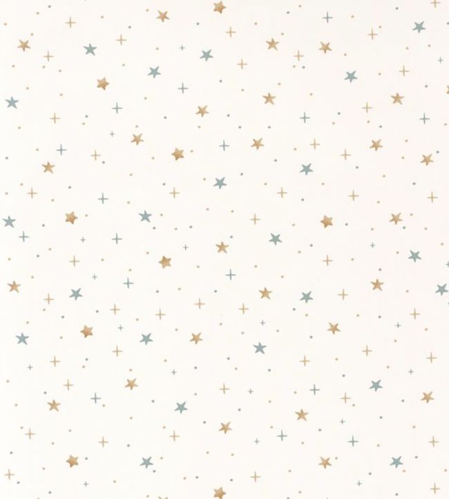 Stars In Your Eyes Nursery Wallpaper - Pink