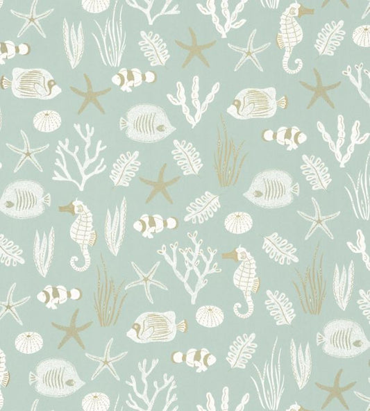 Selfish Nursery Wallpaper - Green