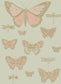 Butterflies & Dragonflies Nursery Wallpaper - Green