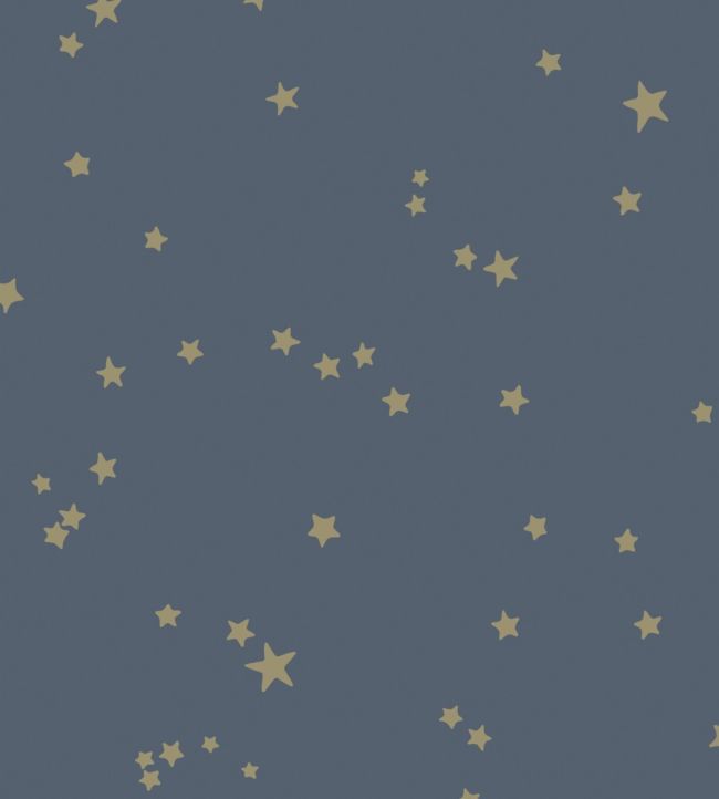 Stars Nursery Wallpaper - Blue