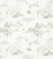 Fico D India Nursery Fabric - White