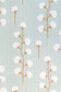 Sweet Cotton Turquoise Wallpaper - Majvillan