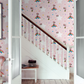 Rainbow Minnie Nursery Room Wallpaper 8 - Pink