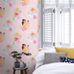 Pastel Princess Nursery Room Wallpaper 9 - Pink