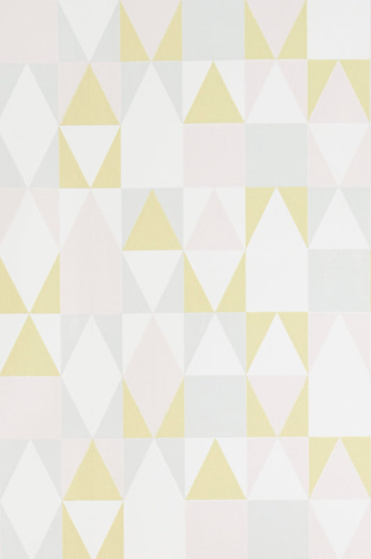 Alice Pink/yellow Wallpaper - Majvillan