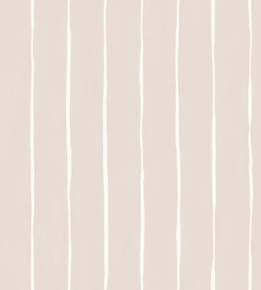 Marquee Stripe Nursery Wallpaper - Pink