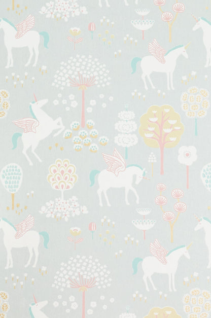 True Unicorns Grey Wallpaper - Majvillan