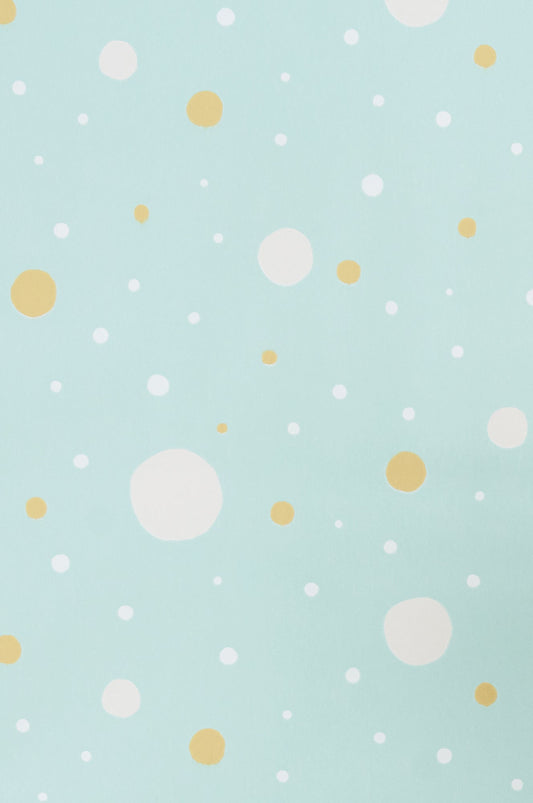 Confetti Turquoise Wallpaper - Majvillan
