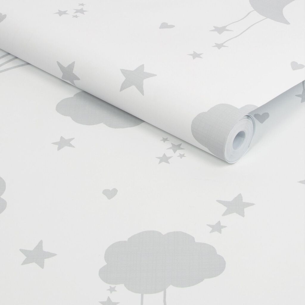 Moon & Stars Wallpaper – Kids Wallpaper Company