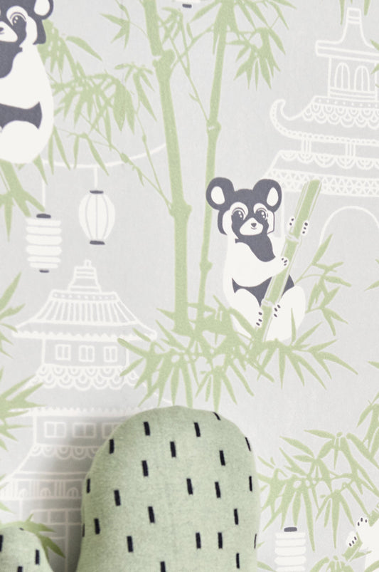 Bambu Grey Wallpaper - Majvillan