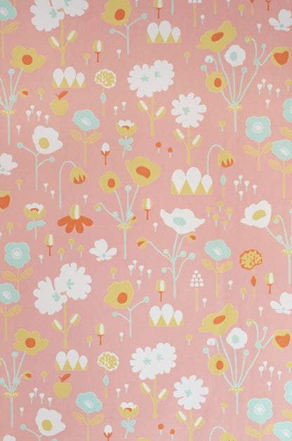 Bloom Pink Wallpaper - Majvillan