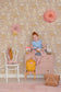 Garden Party Dusty Blush Pink Wallpaper - Majvillan