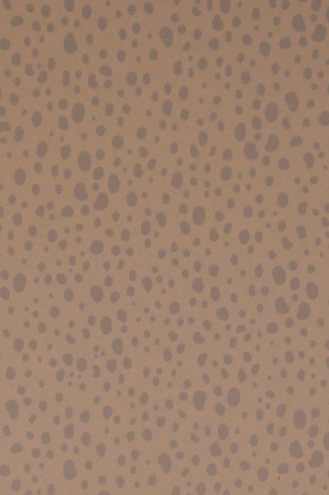 Animal Dots Soft Brown Wallpaper - Majvillan