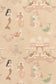 Mermaid Reef Sandy Beige Wallpaper - Majvillan